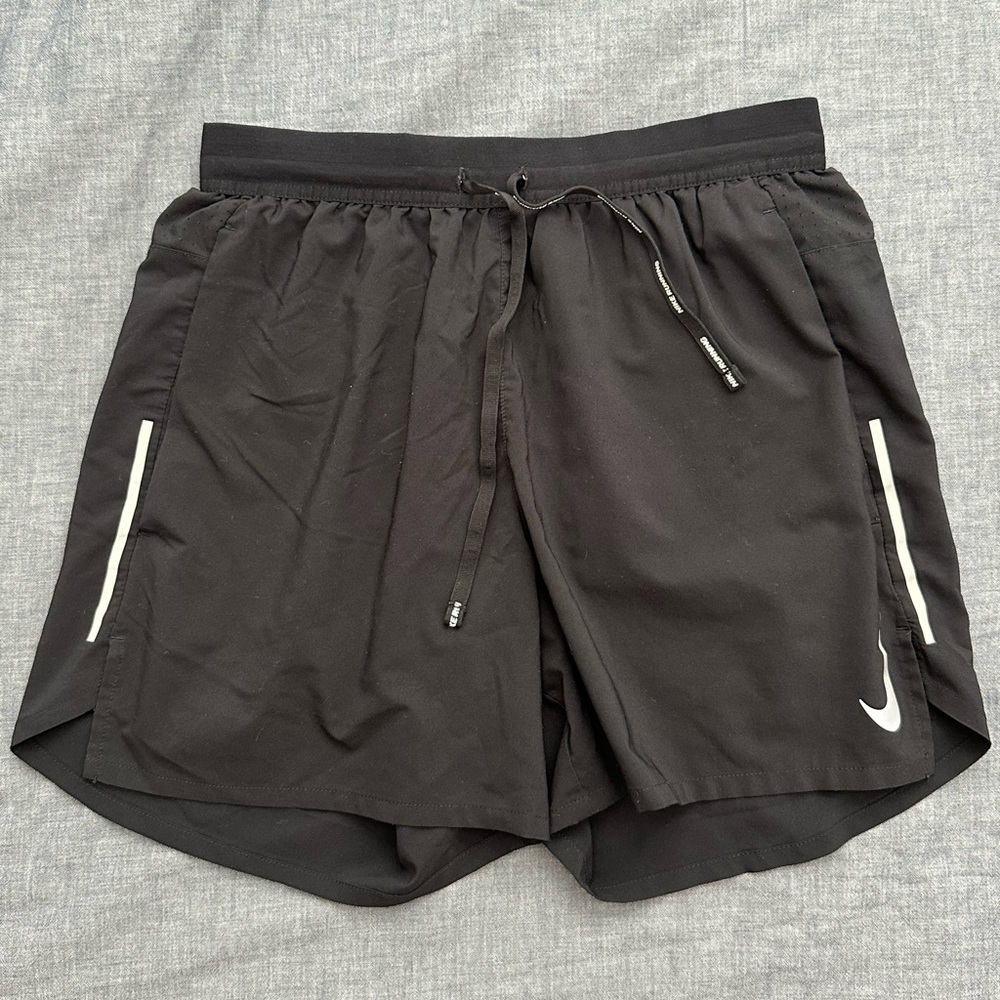 Nike Stride Men’s Dri-FIT 5” 2-in-1 Running Shorts Black